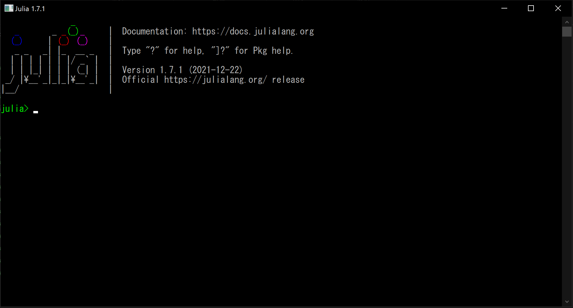 Julia REPL